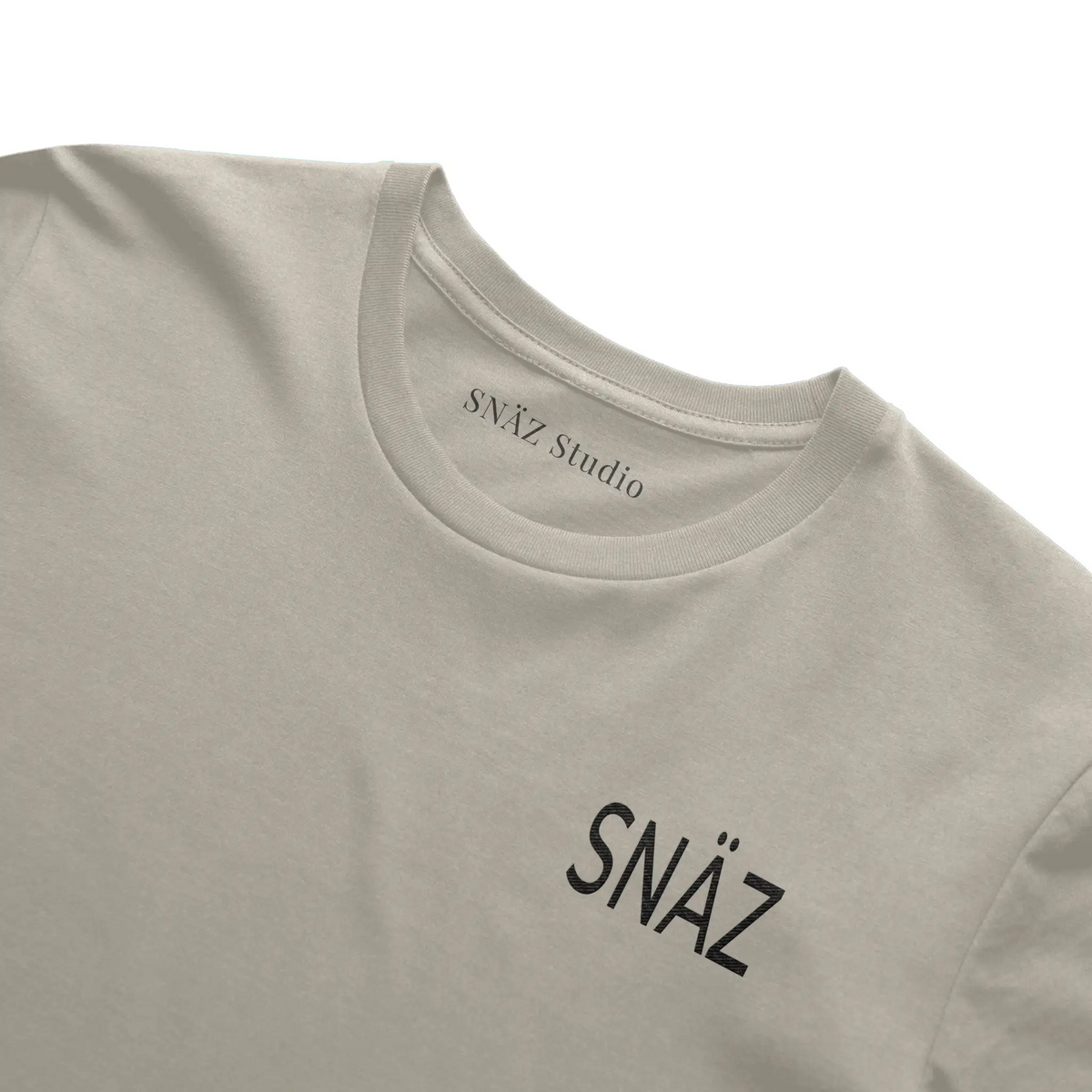 SNAZ Embroidered Neutral Tee