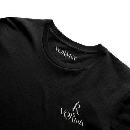 VQRMIX Stacked Tee Black