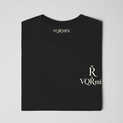 VQRMIX Stacked Tee Black