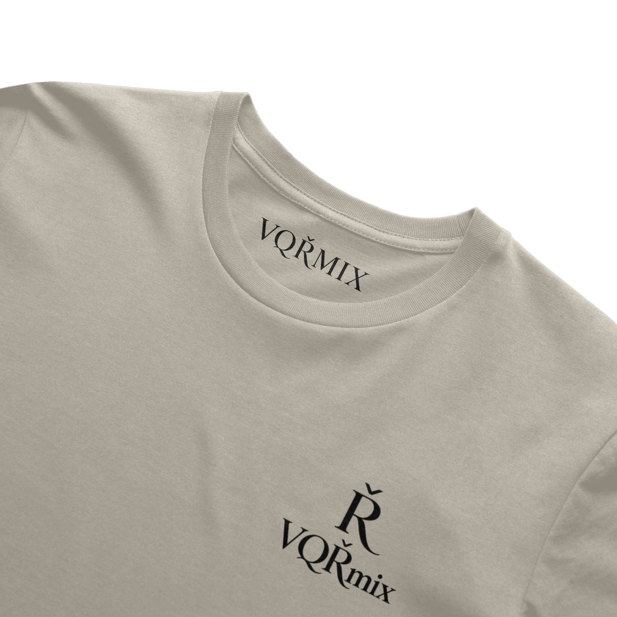 VQRMIX Stacked Tee Natural