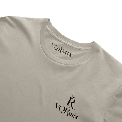 VQRMIX Stacked Tee Natural