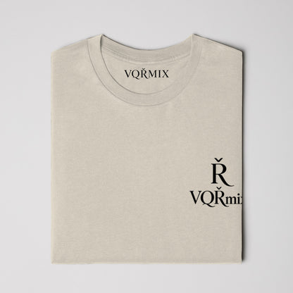 VQRMIX Stacked Tee Natural