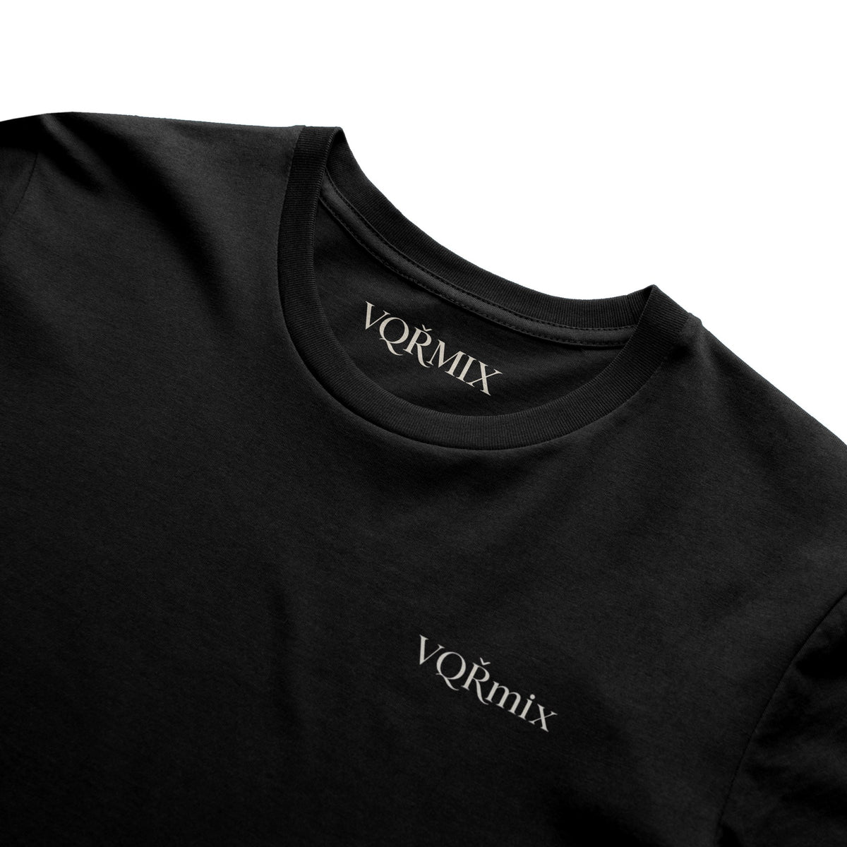 VQRMIX Wordmark Tee Black