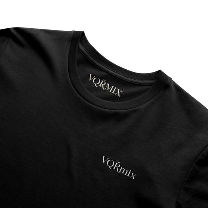 VQRMIX Wordmark Tee Black