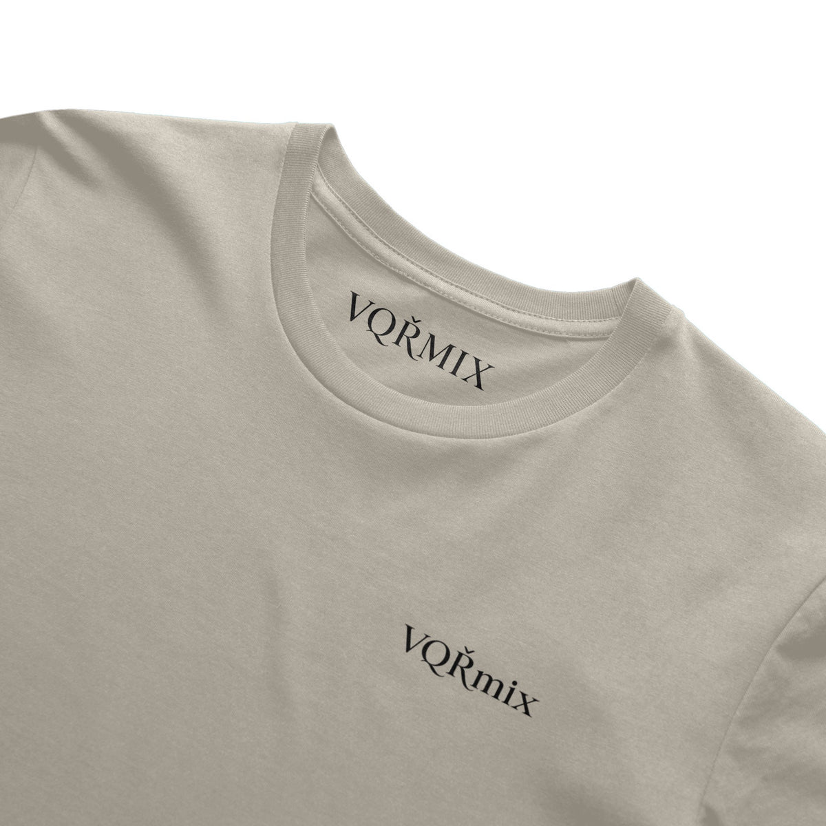 VQRMIX Wordmark Tee Natural