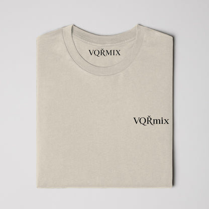 VQRMIX Wordmark Tee Natural