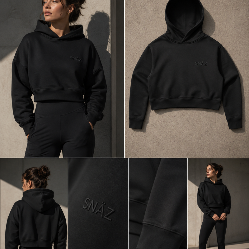 SNÄZ Black - Hoodie