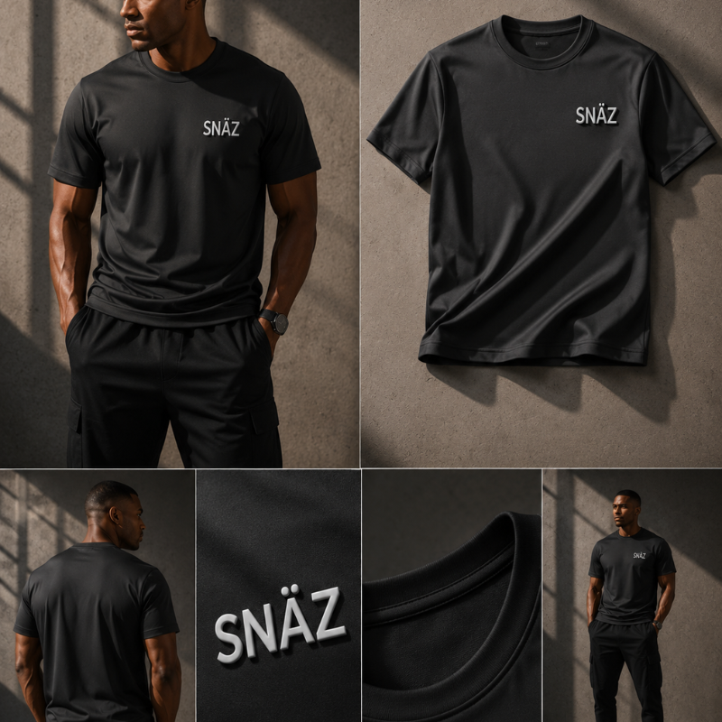 SNÄZ Studio Embroidered Tee