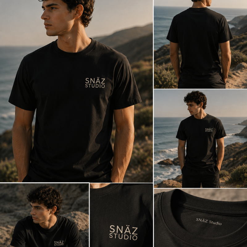 SNÄZ Studio Stacked Tee