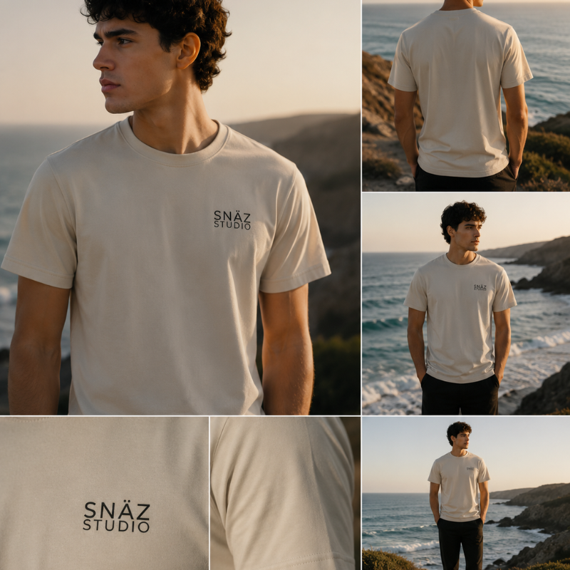 SNÄZ Studio Stacked Tee